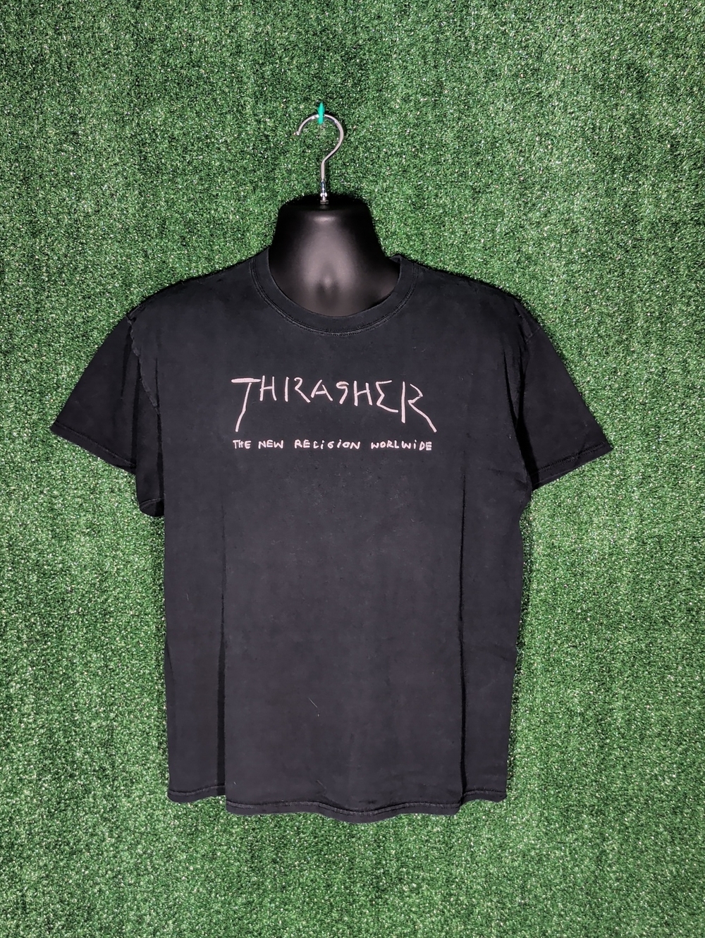 Thrasher The New Religion Worldwide Skate Street wear T-Shirt Size L
